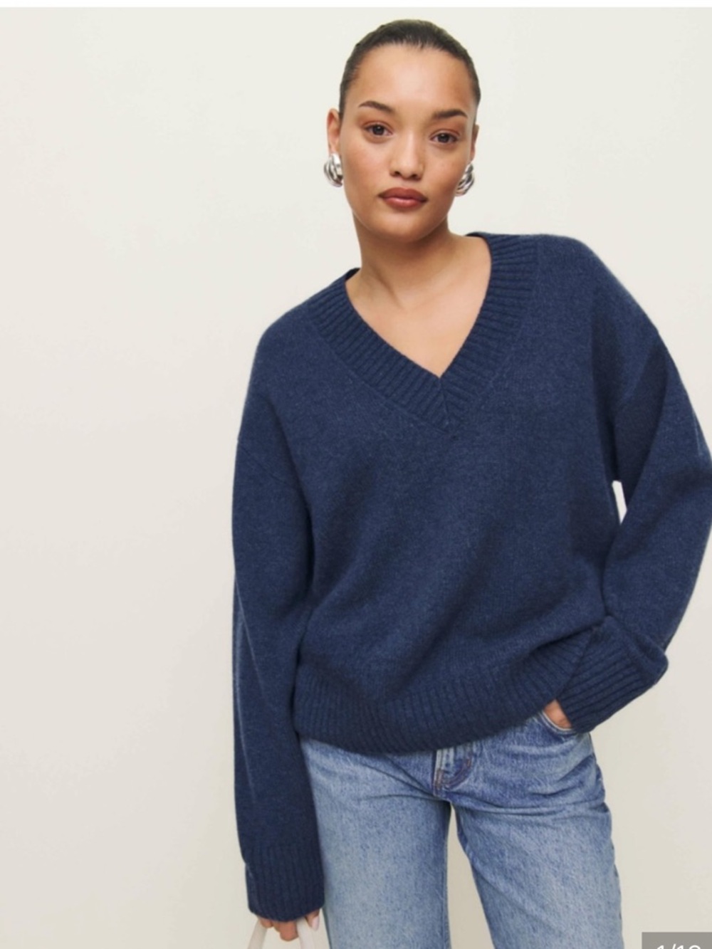 Reformation Jadey sweater - 100% cashmere